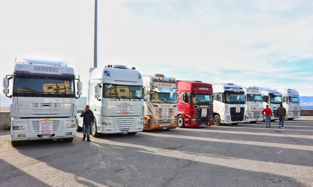 protesta autotrasportatori