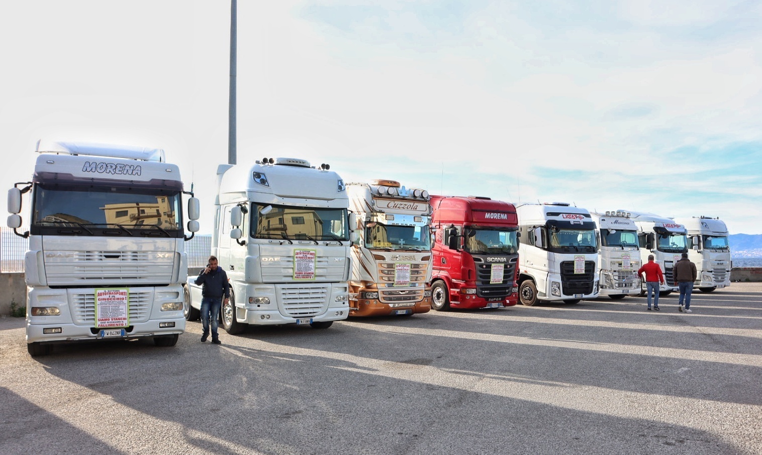 protesta autotrasportatori