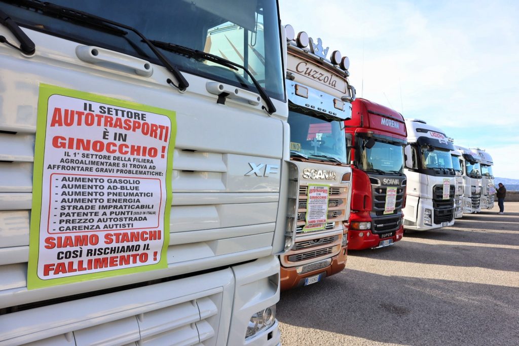 protesta autotrasportatori