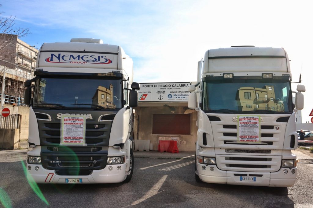 protesta autotrasportatori