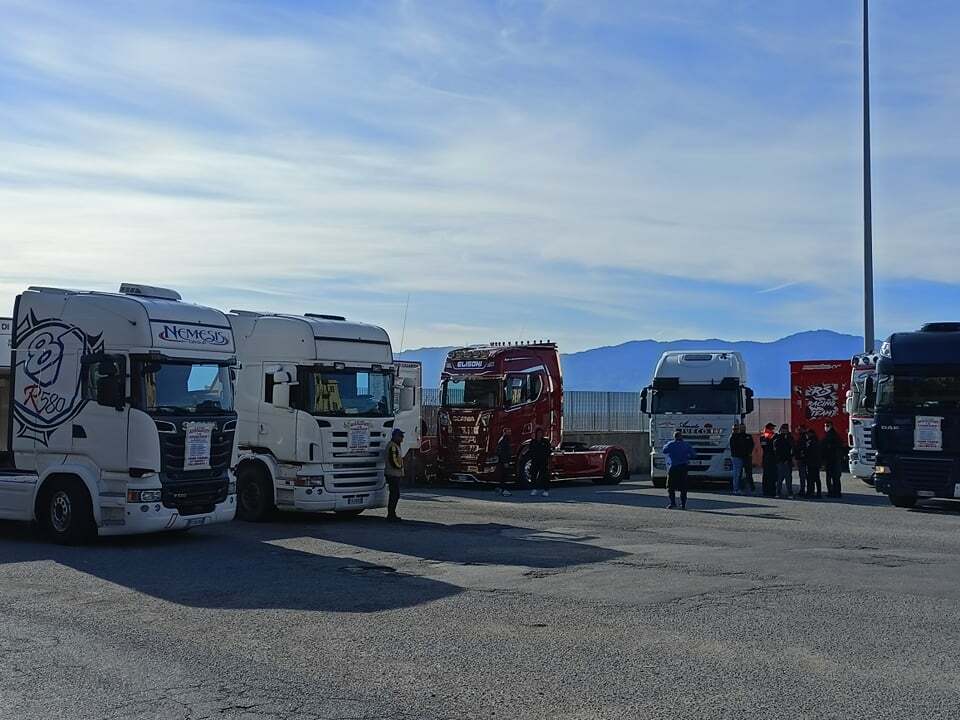 protesta autotrasportatori