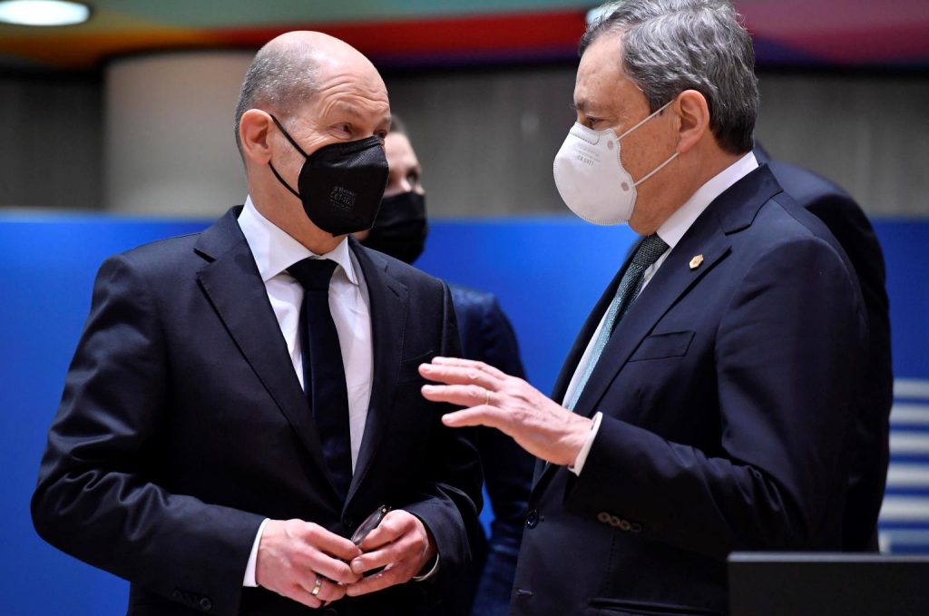 Scholz e Draghi