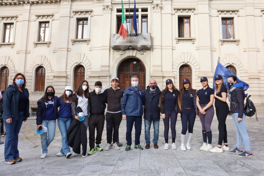 Staffetta Ucraina Fiamma che Unisce a Reggio Calabria