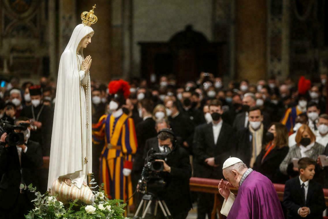 papa francesco consacrazione russia e ucraina