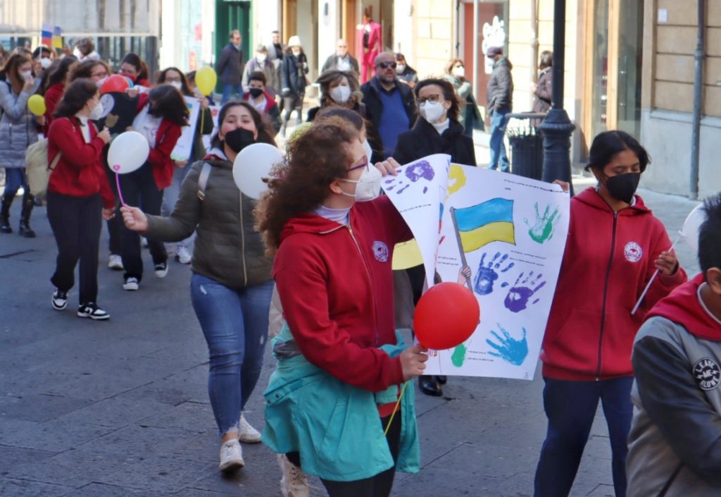 passeggiata per la pace de amicis bolani reggio calabria