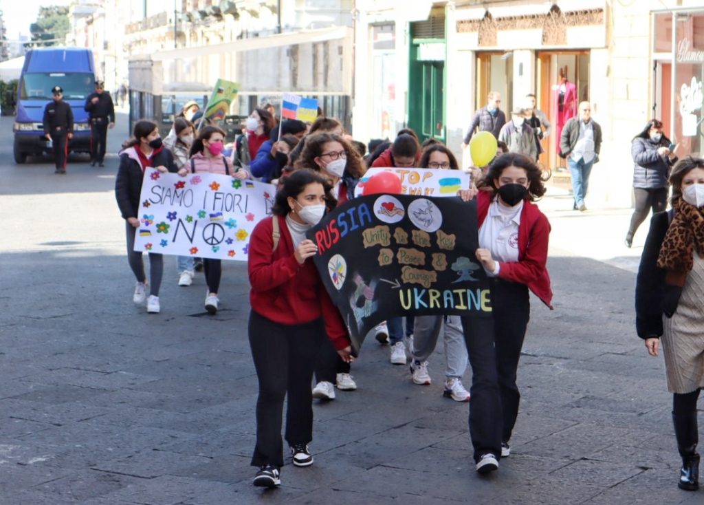 passeggiata per la pace de amicis bolani reggio calabria