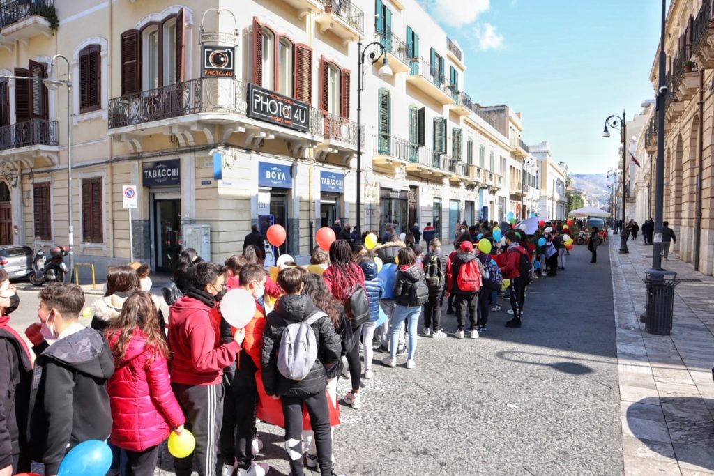 passeggiata per la pace de amicis bolani reggio calabria