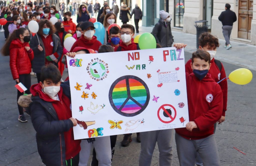 passeggiata per la pace de amicis bolani reggio calabria