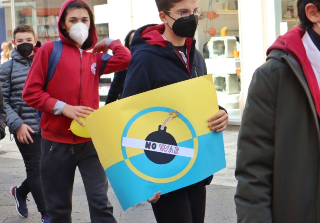 passeggiata per la pace de amicis bolani reggio calabria