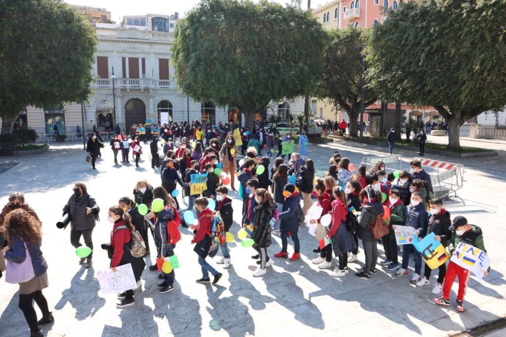 passeggiata per la pace de amicis bolani reggio calabria