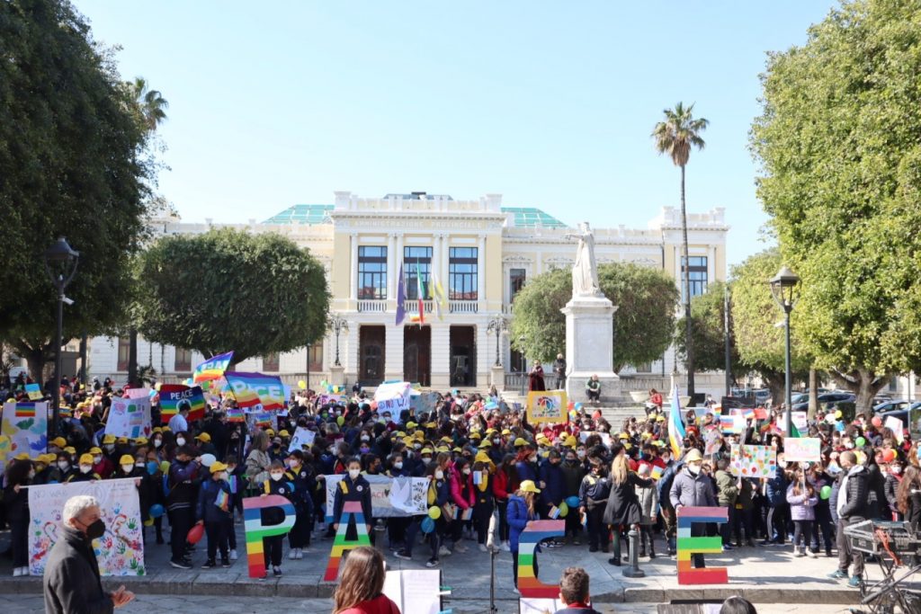 passeggiata per la pace de amicis bolani reggio calabria