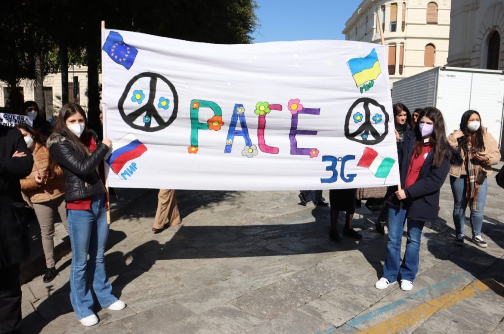 passeggiata per la pace de amicis bolani reggio calabria