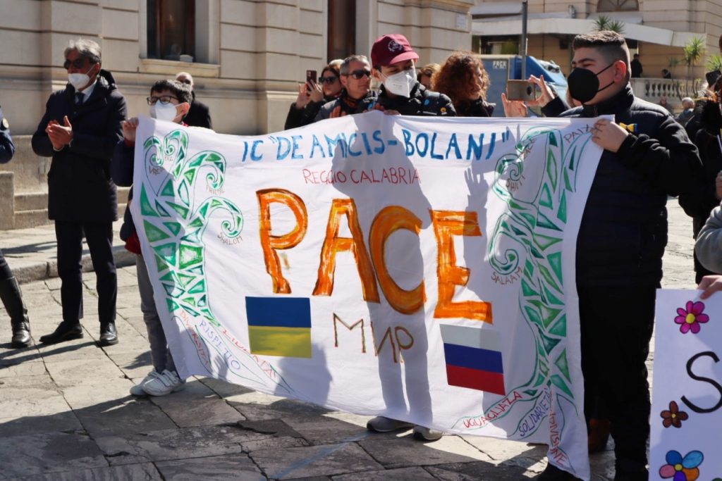 passeggiata per la pace de amicis bolani reggio calabria