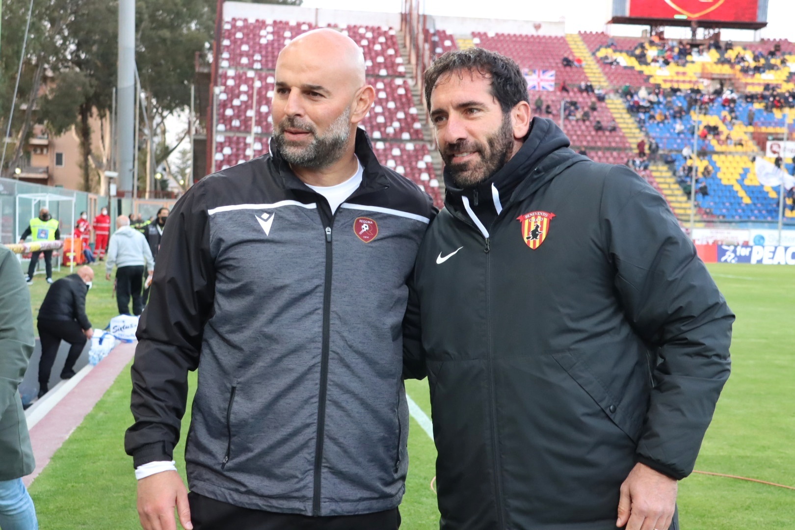 Reggina-Benevento Stellone e Caserta