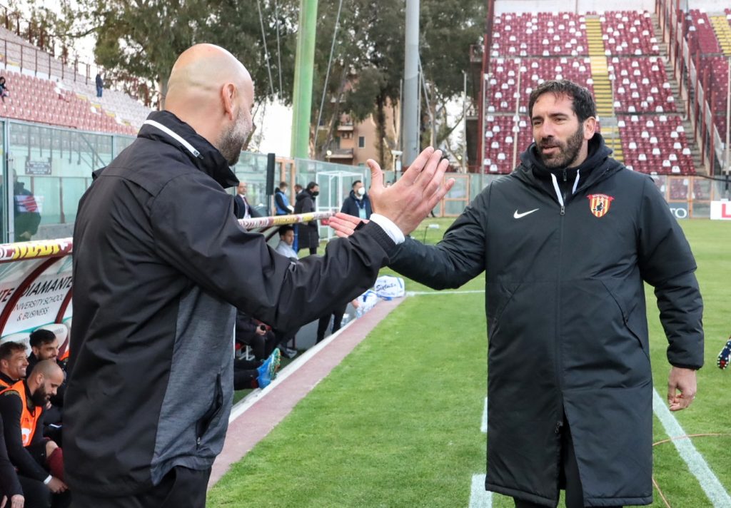 Reggina-Benevento Stellone e Caserta