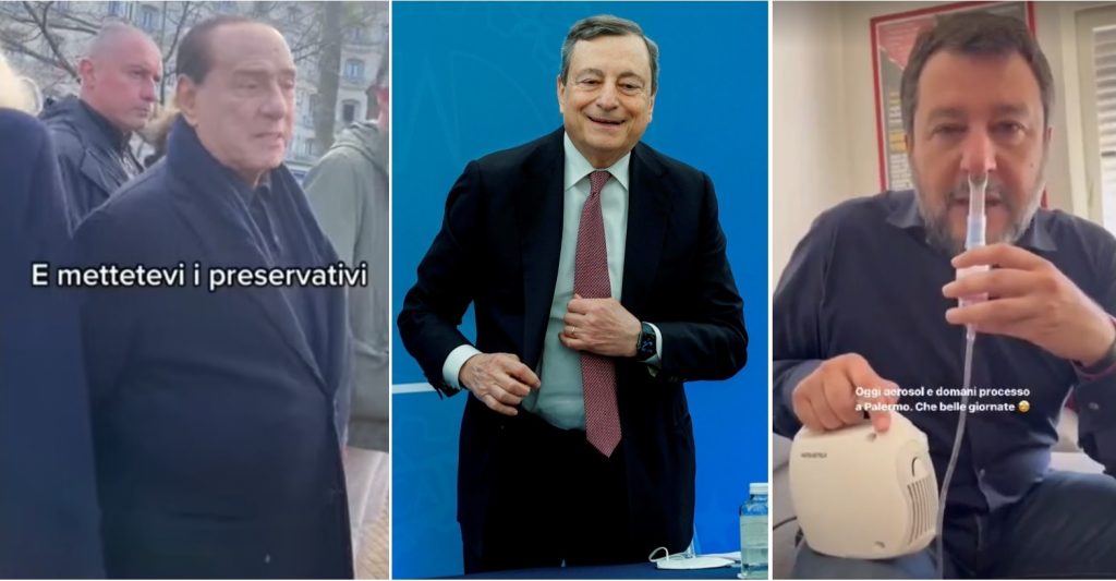 berlusconi draghi salvini