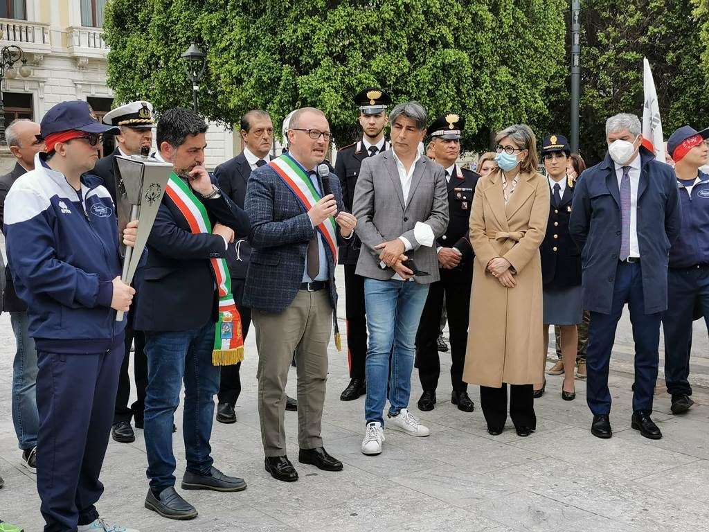 fiaccola special olympics reggio calabria