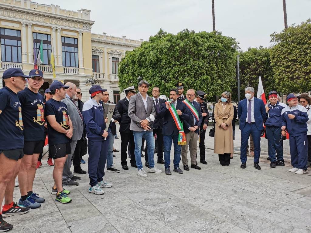 fiaccola special olympics reggio calabria