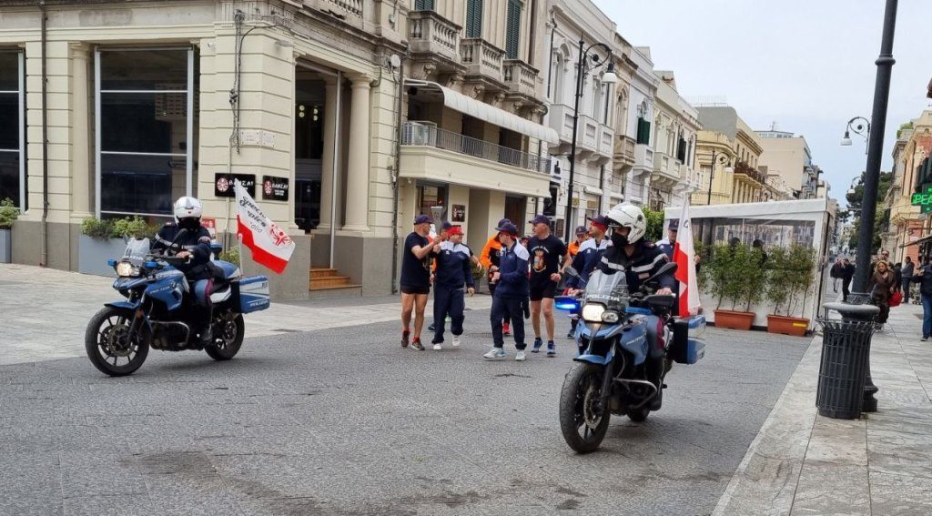 fiaccola special olympics reggio calabria