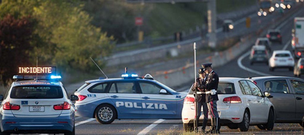 incidente polizia stradale