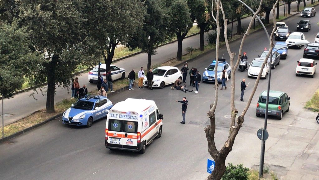 incidente viale calabria