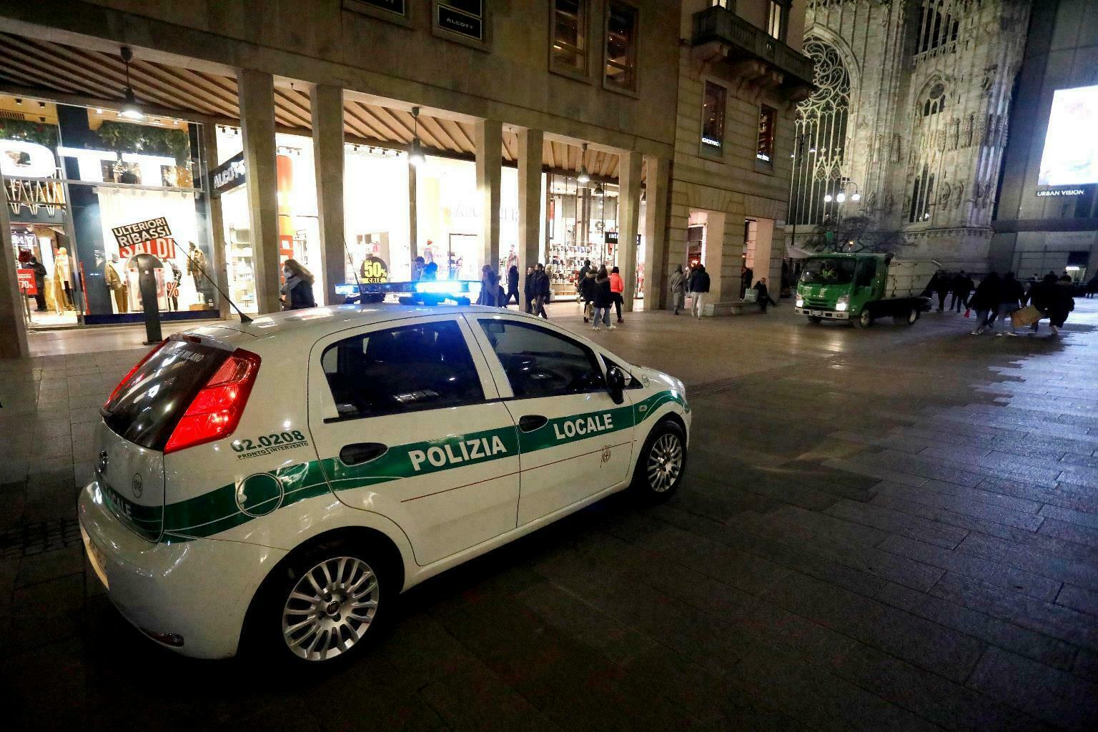 Polizia di Stato e Polizia Locale in centro