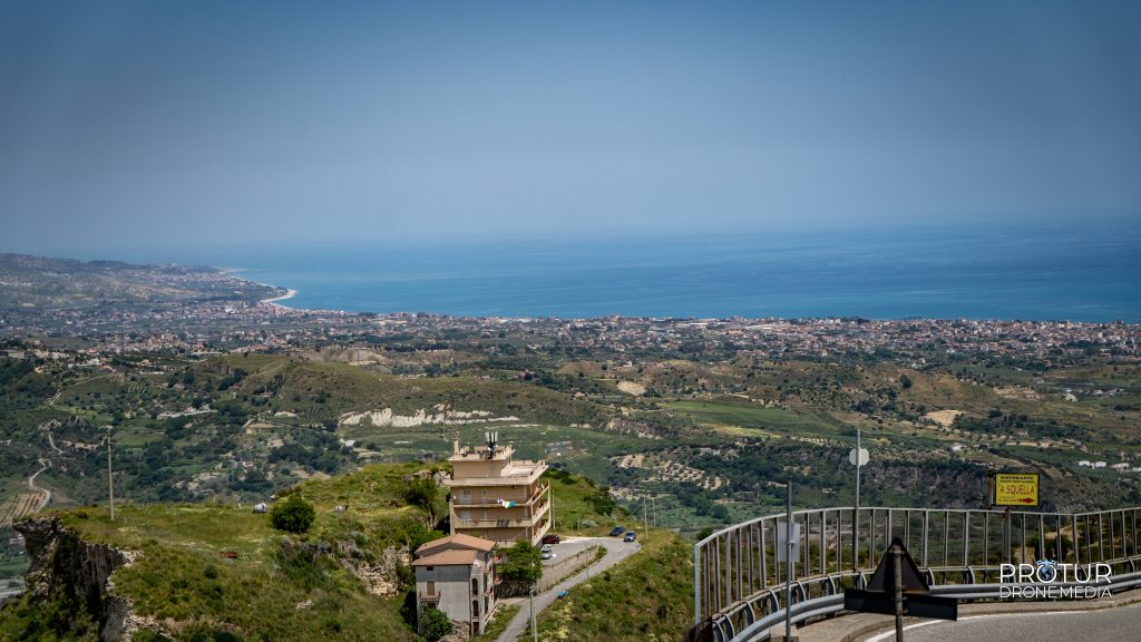 Gerace dall'alto