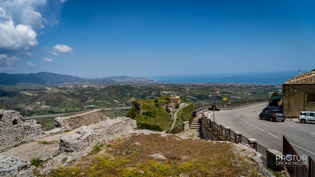 Gerace dall'alto