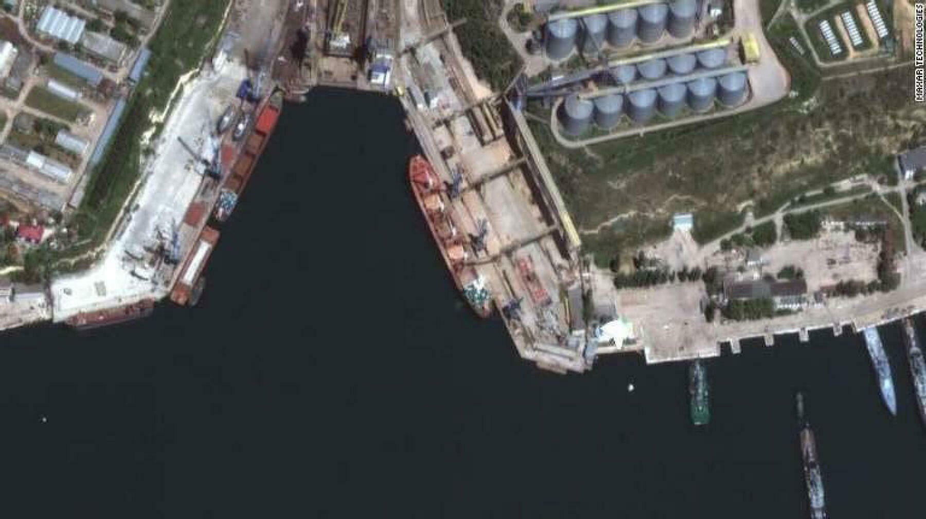 Porto Ucraina blocco navi
