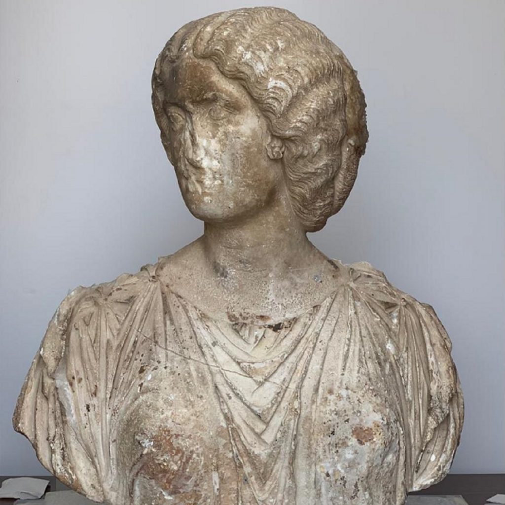 busto di epoca romana