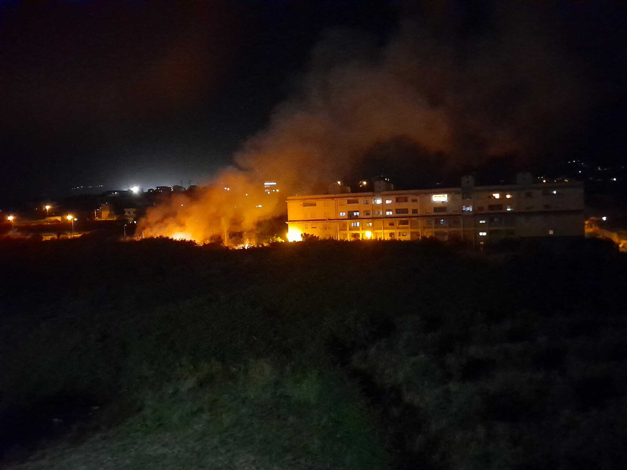 incendio rifiuti arghillà comparto 1