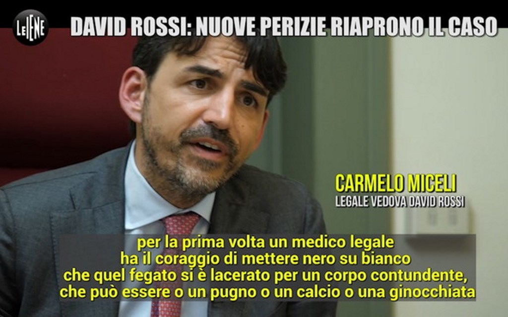 legale iene David Rossi