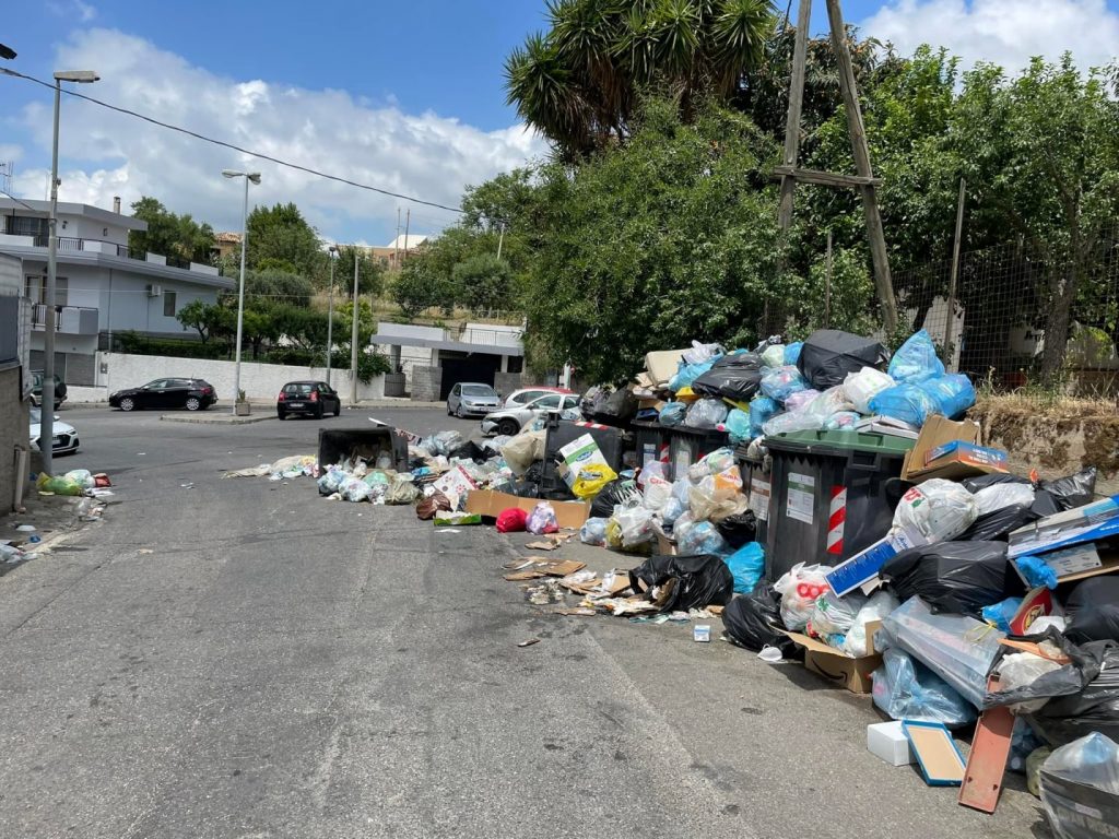 rifiuti sala mosorrofa reggio calabria