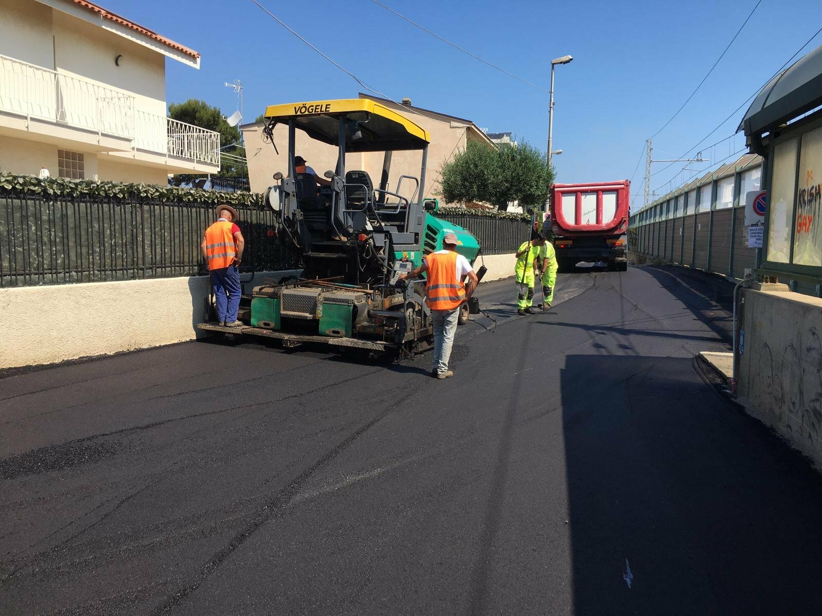 Rifacimento strade reggio calabria