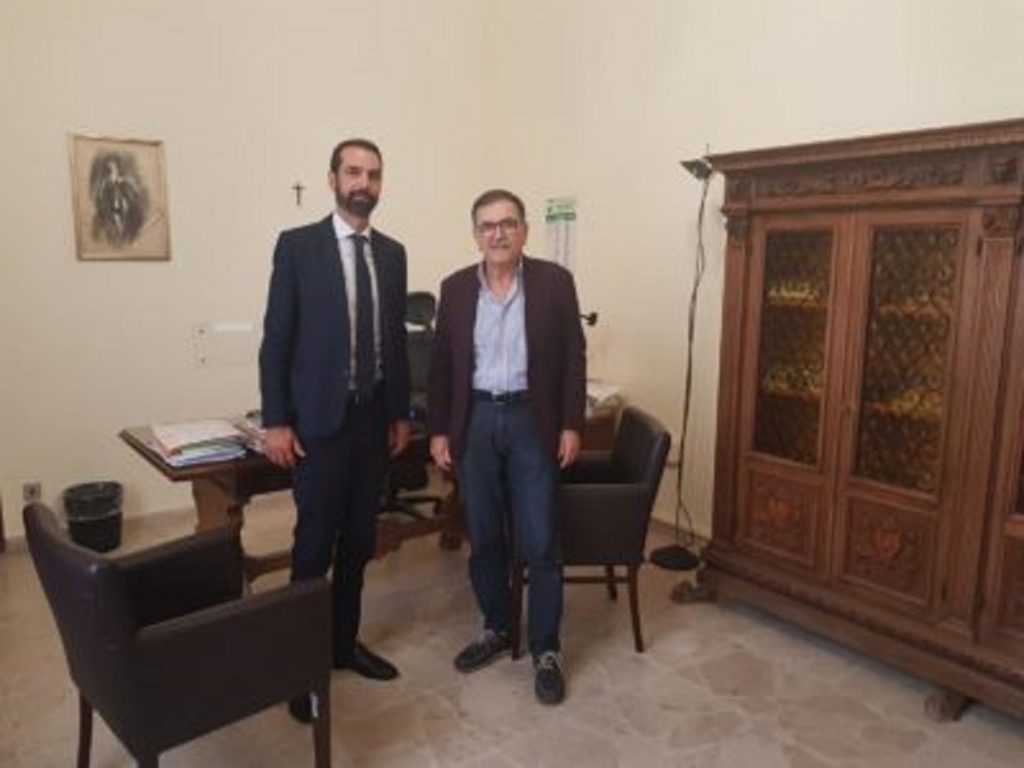 Il Sindaco Basile In Visita Di Cortesia Al Tribunale Di Messina