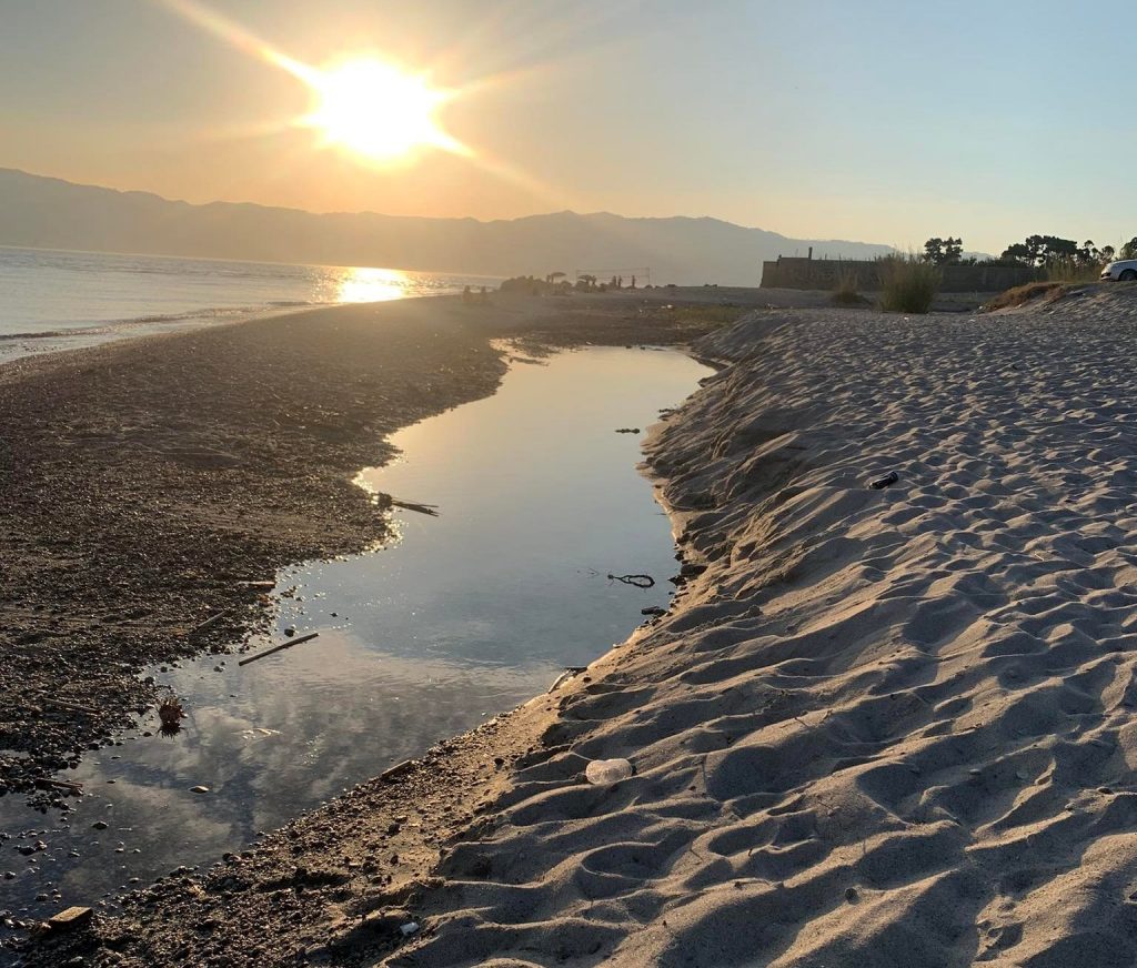 fogna spiaggia gallico