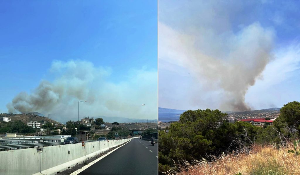 incendi reggio calabria