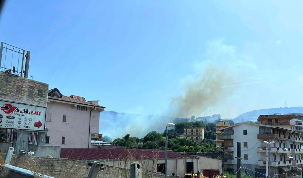 incendi reggio calabria