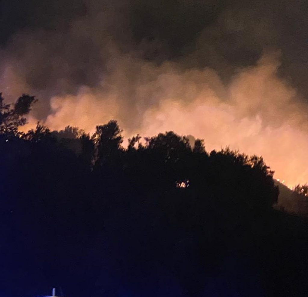 incendio reggio calabria