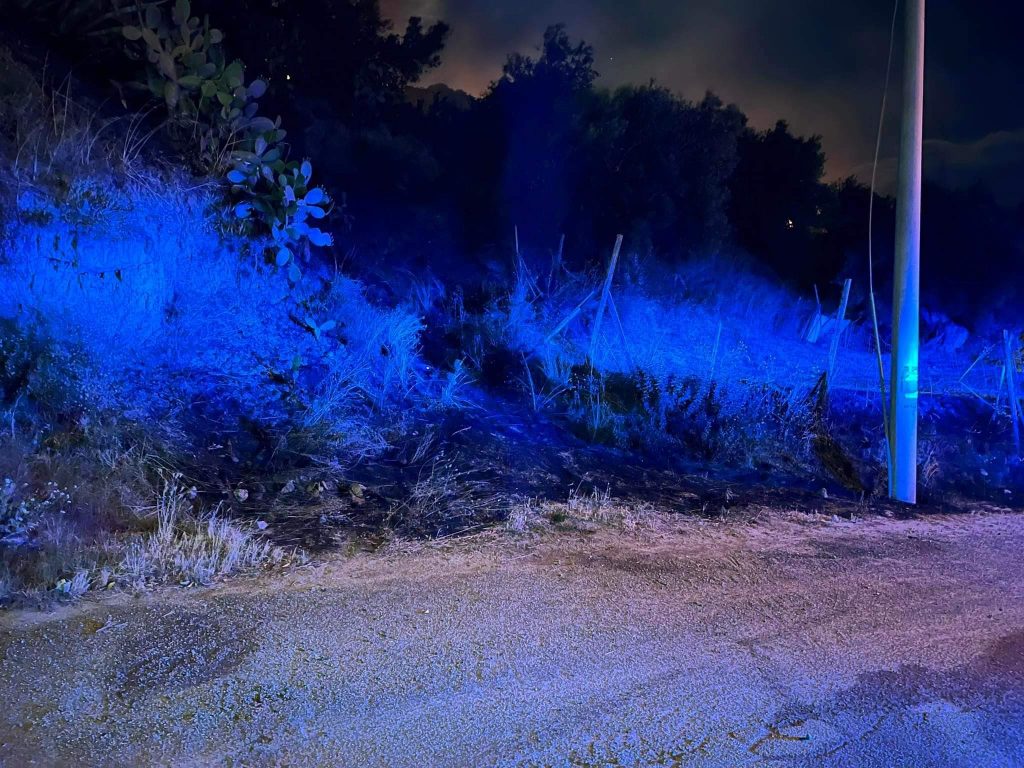 incendio reggio calabria