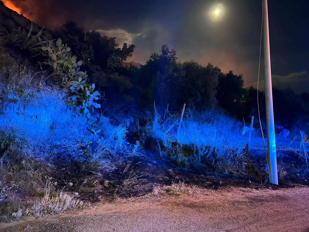 incendio reggio calabria