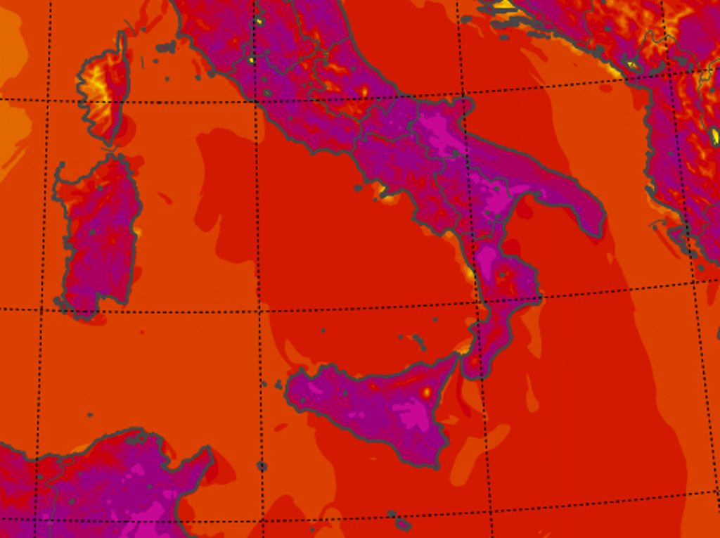 meteo domenica 5 giugno