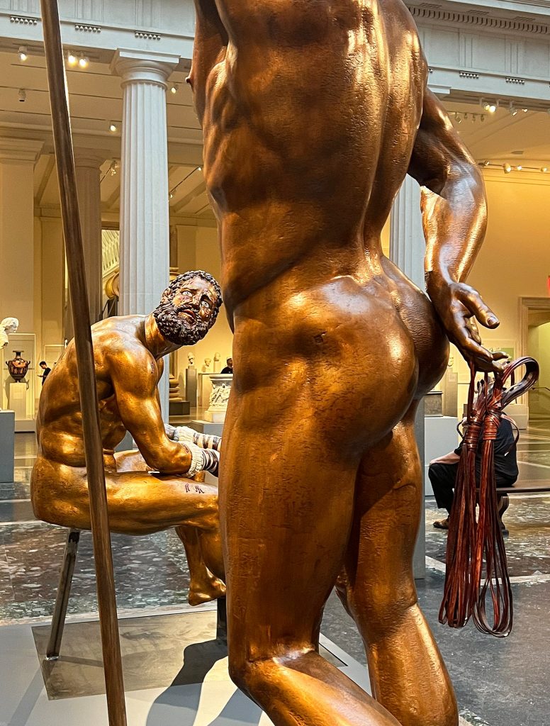 bronzi di riace metropolitan museum new york