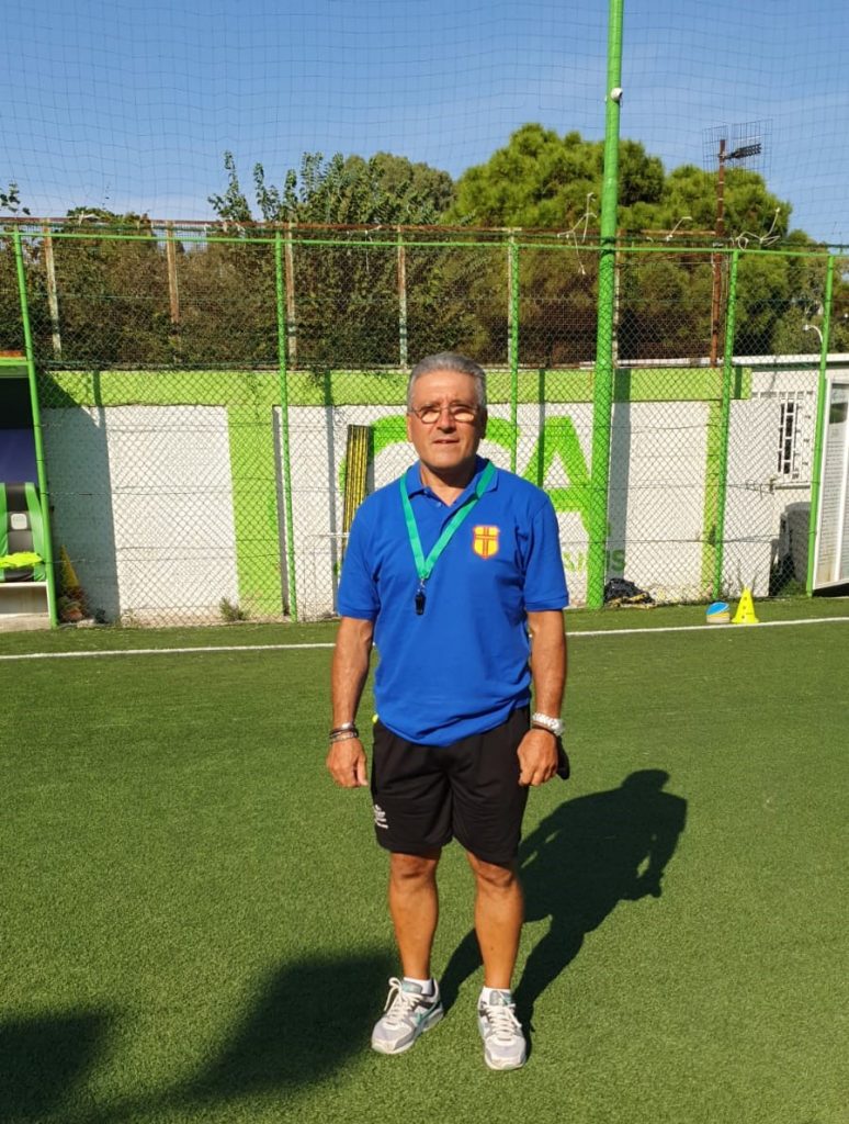 Il presidente Gino Cappello (TRINACRIA CALCIO MESSINA)