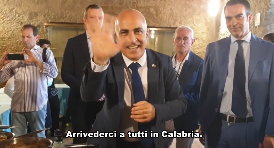 ambasciatore israeliano in calabria