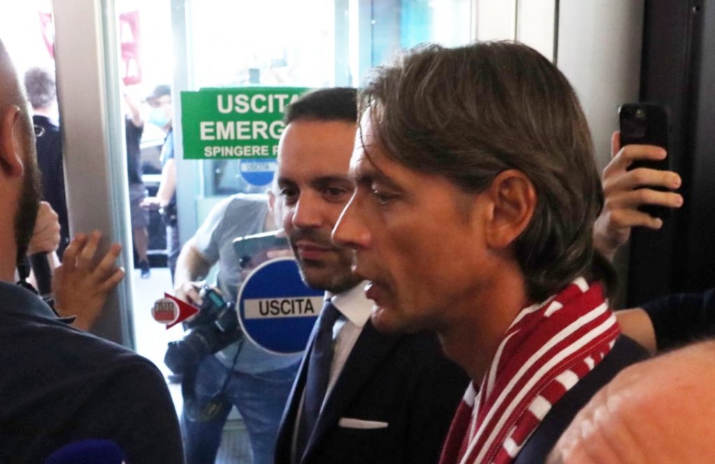 inzaghi saladini reggina aeroporto