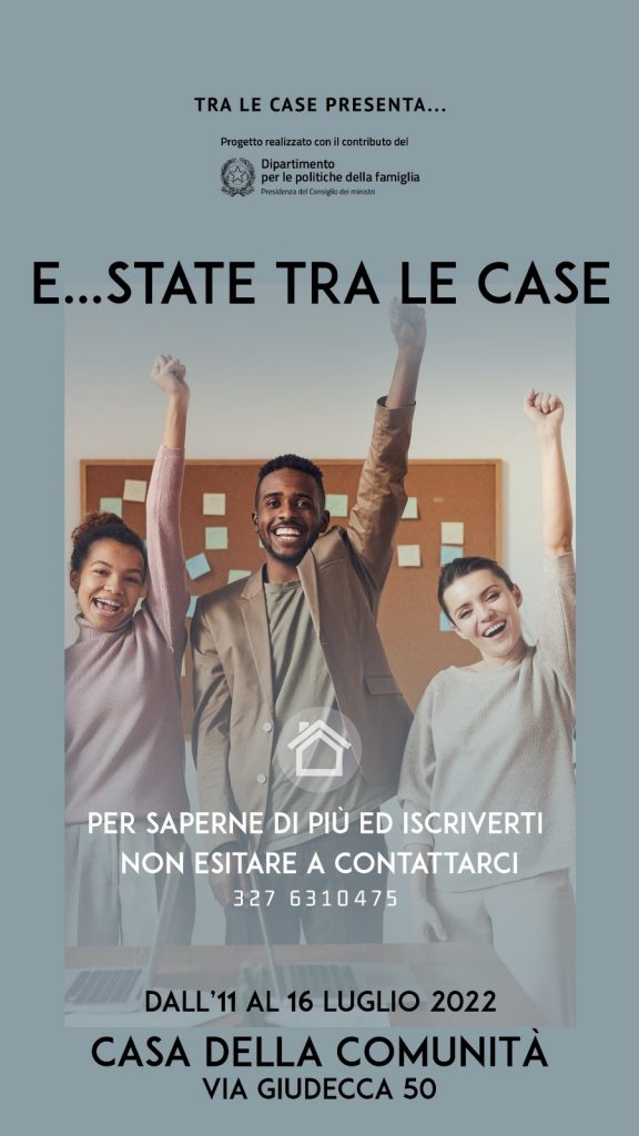 locandina estate tra le case