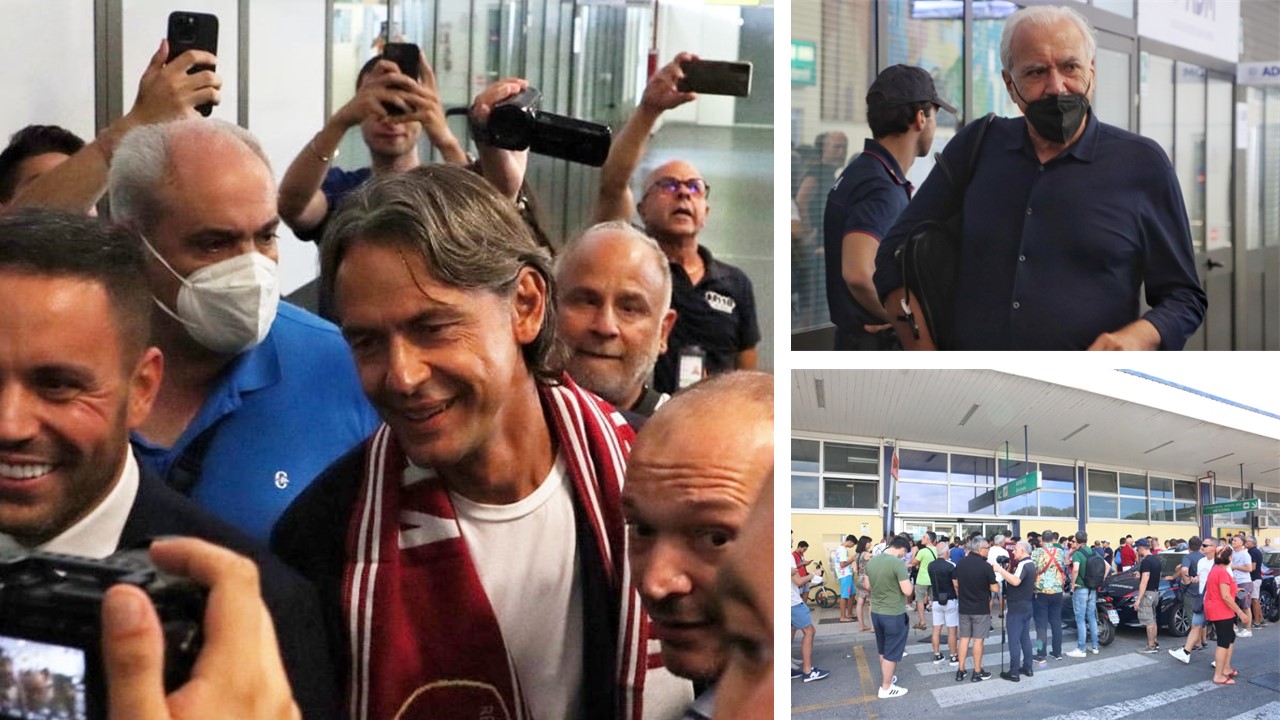 saladini inzaghi foti tifosi reggina