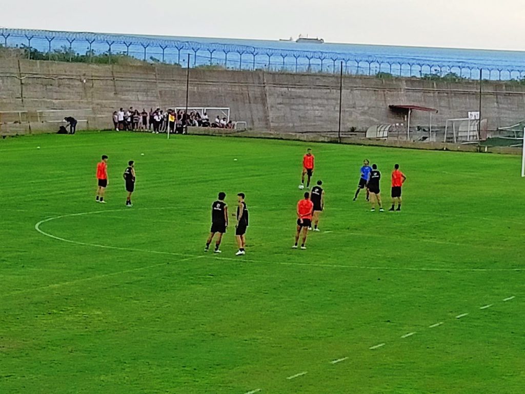 Allenamento Reggina Sant'Agata