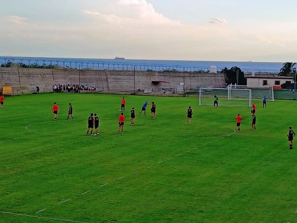 Allenamento Reggina Sant'Agata